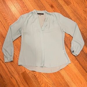 Rose & Olive Soft Blue Women's Blouse Small